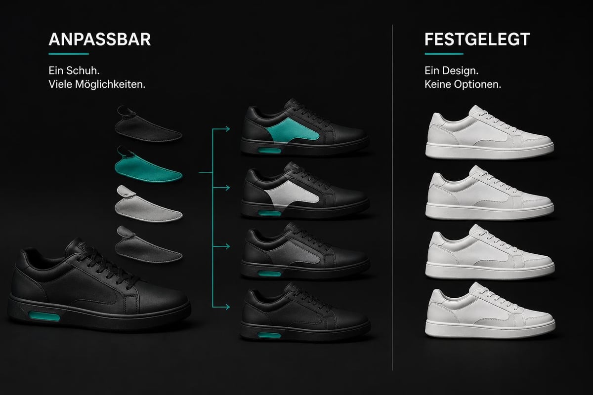 Schuh Individualisierung
