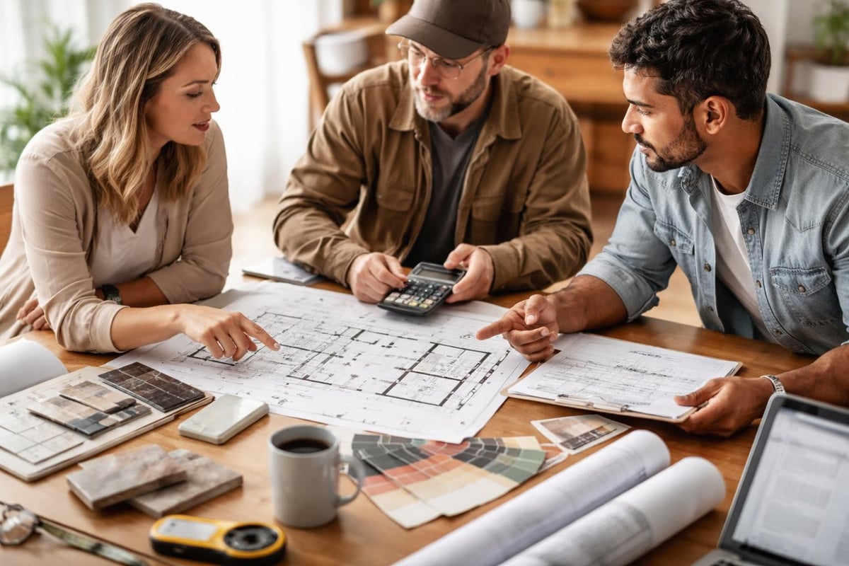 Kitchen renovation planning process