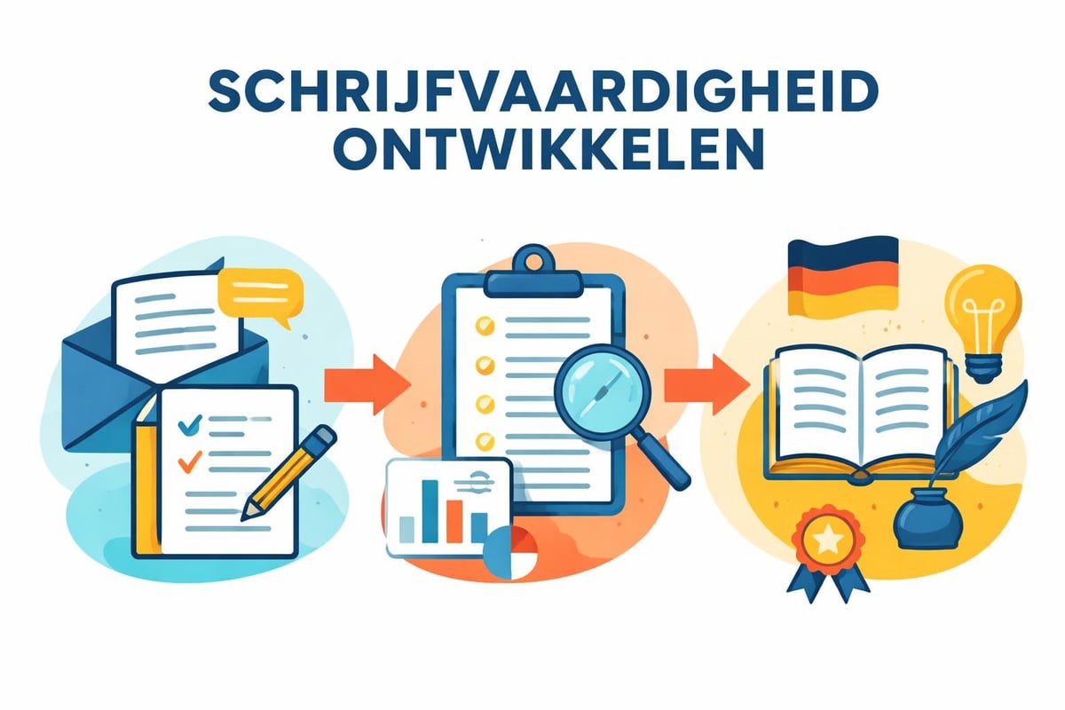 Duitse schrijfvaardigheid ontwikkelen