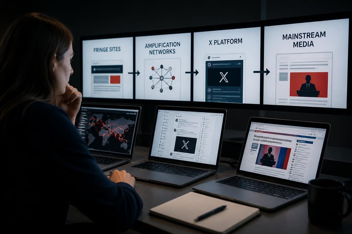 Election misinformation ecosystem