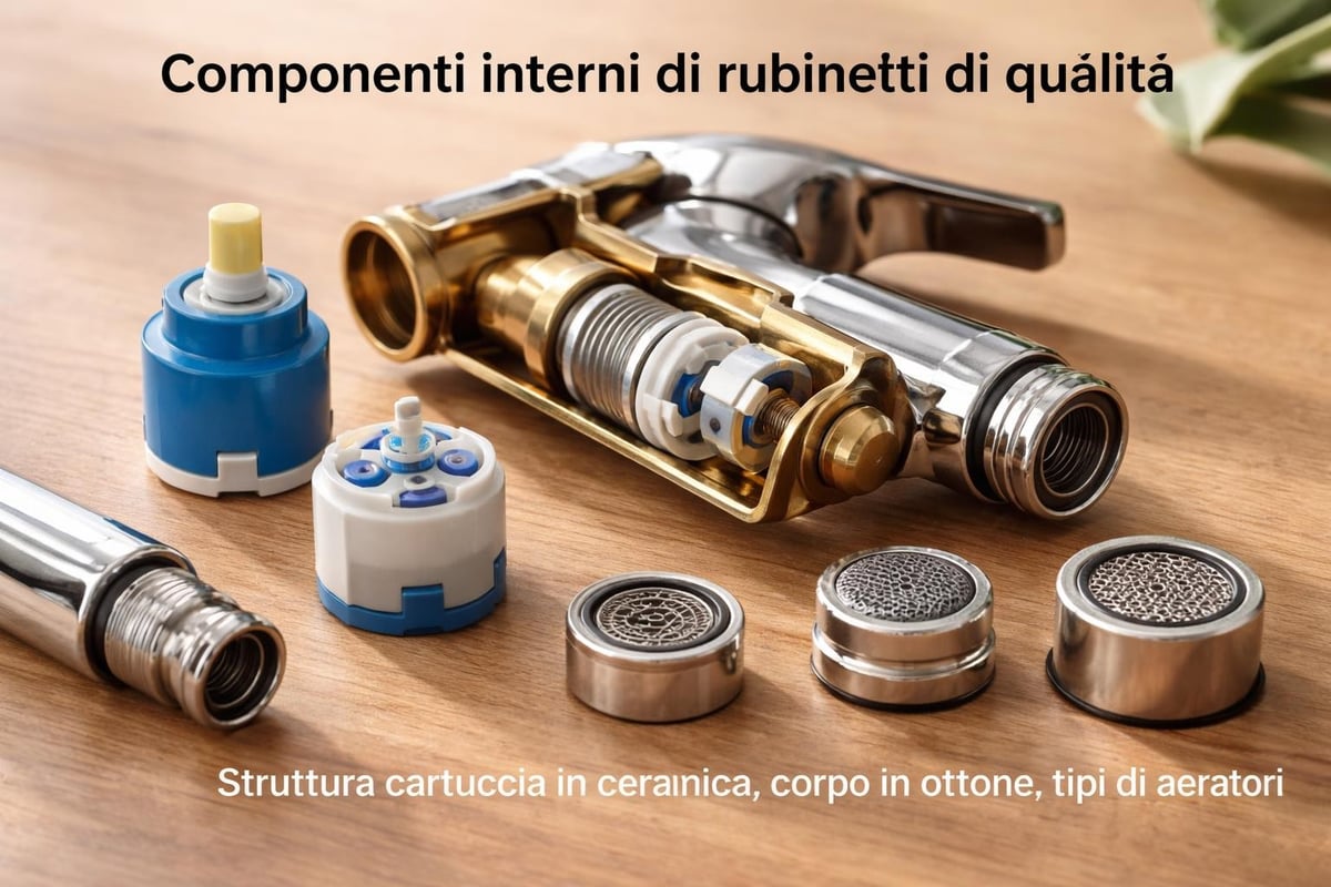 Componenti interni rubinetteria