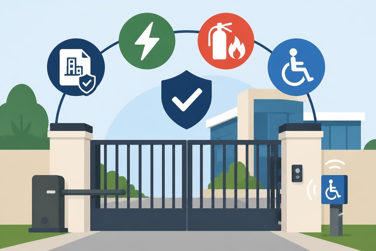 Find Automatic Gate Companies Near Me: 2026 Buyer'S Guide 3 Building Code And Accessibility Compliance