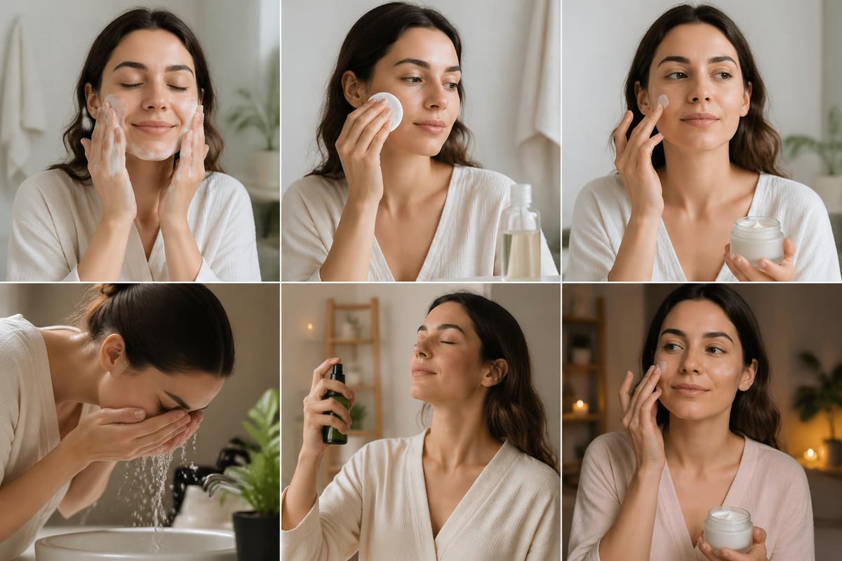 Building a natural skincare routine
