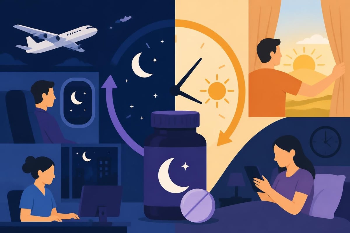 Circadian rhythm adjustment