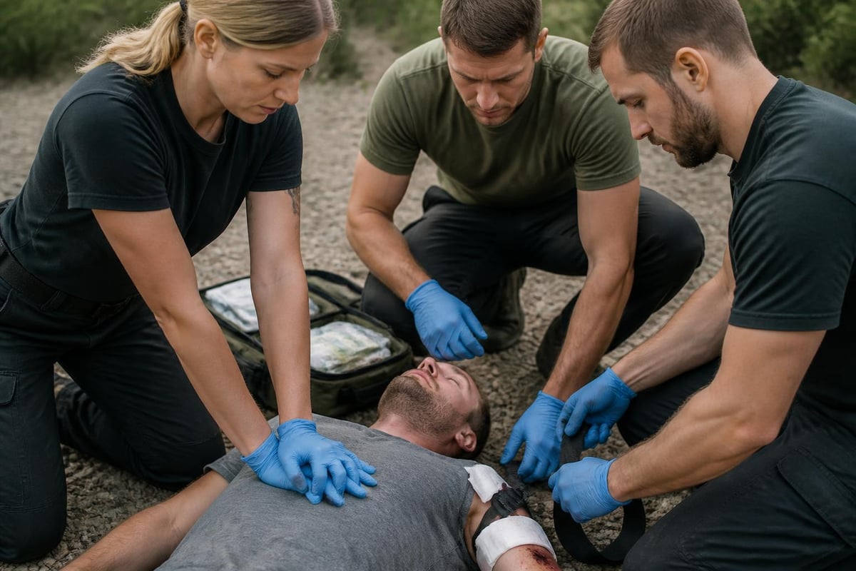First aid training integration