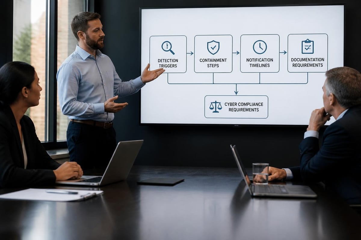 Incident response compliance integration