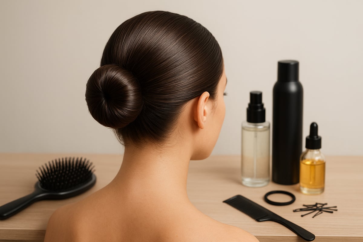 Benodigdheden & Voorbereiding: De Basis voor een Perfecte Slick Back Bun