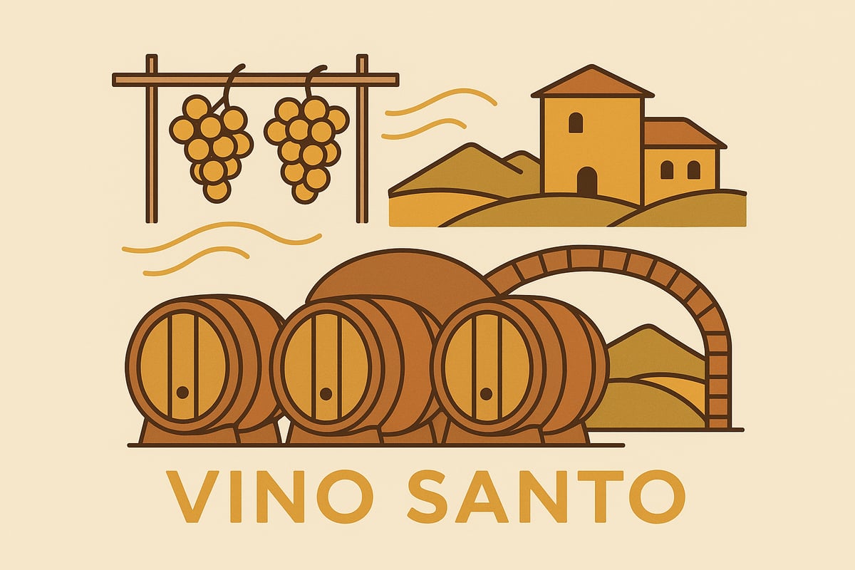 Le Uve e il Processo di Produzione del Vino Santo