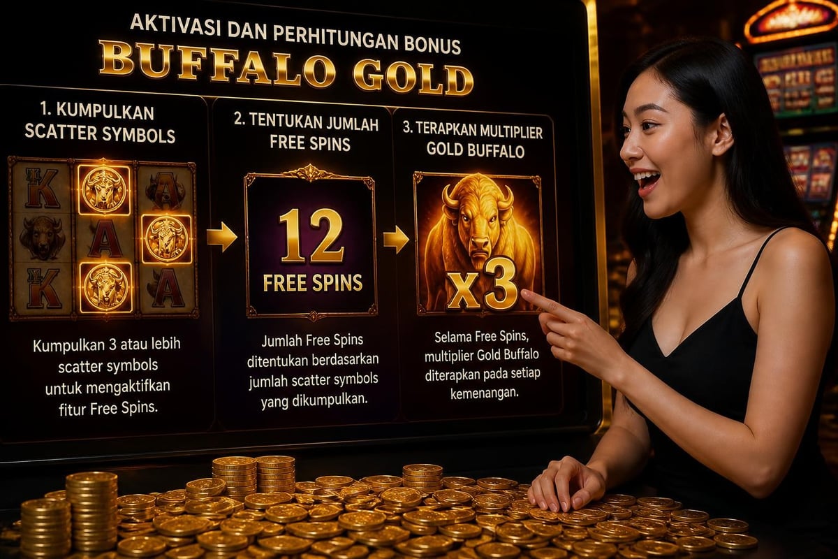 Buffalo Gold bonus activation
