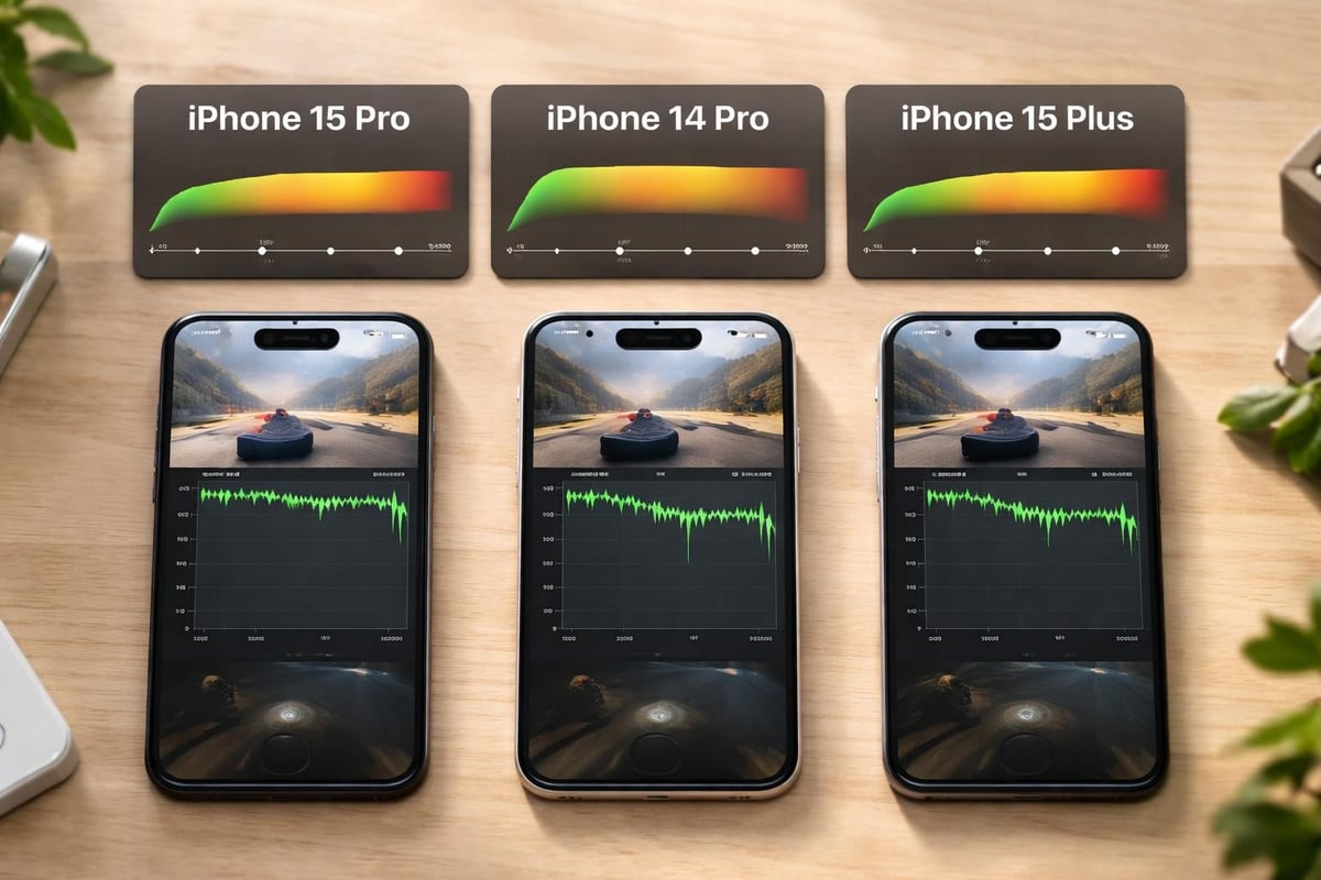 IPhone performance vergelijking