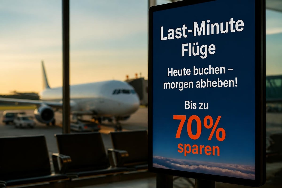 Last-Minute-Buchungsvorteile