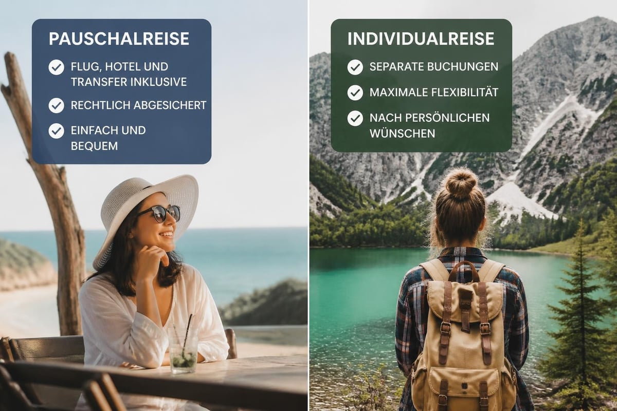 Pauschalreise vs. Individual