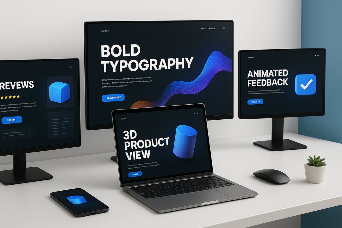 9 Must-Try Top Rated Website Design Trends for 2025