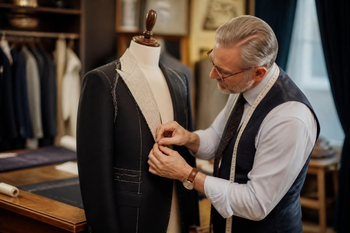 Bespoke tailor skills and techniques