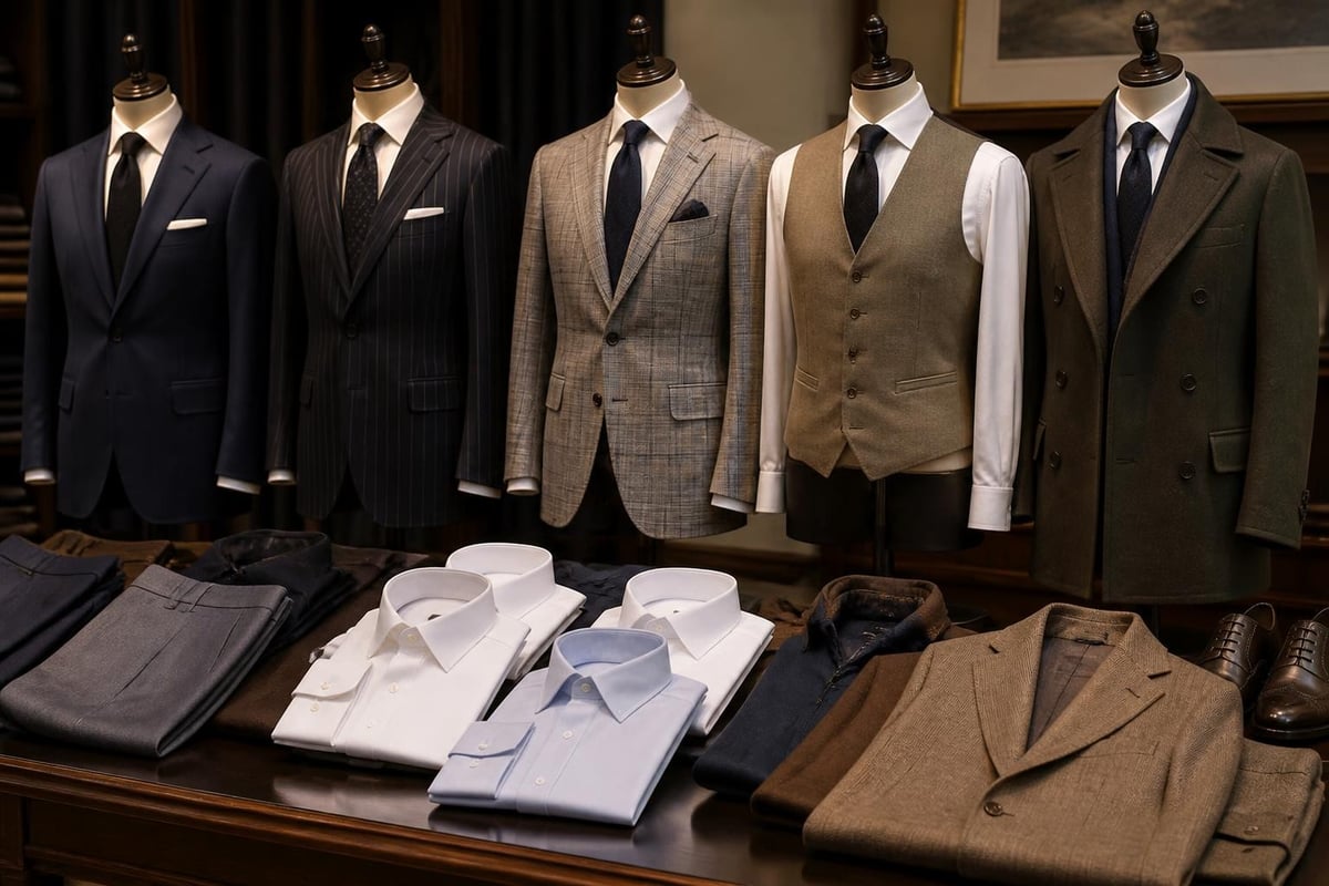 Bespoke garment variety