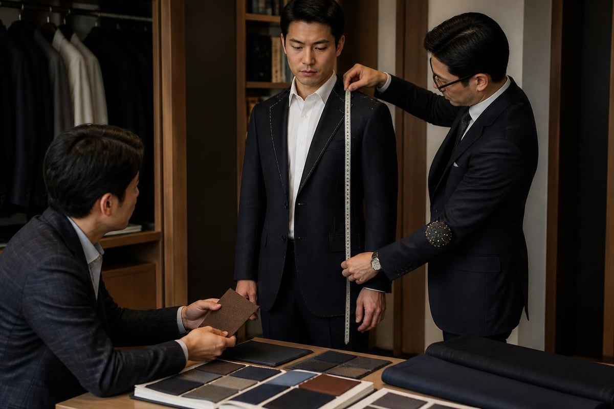 Tailor store consultation process