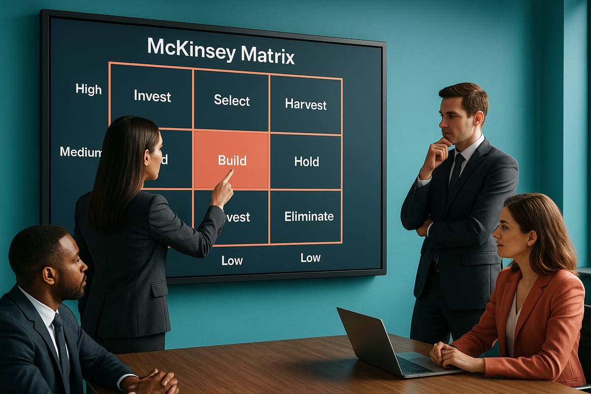 Construire et Lire la Matrice McKinsey : Étapes Chronologiques
