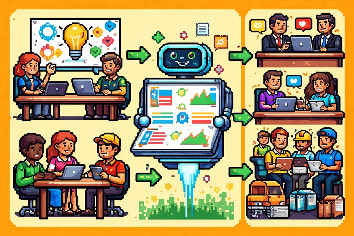 Marketing workflow with Tome AI