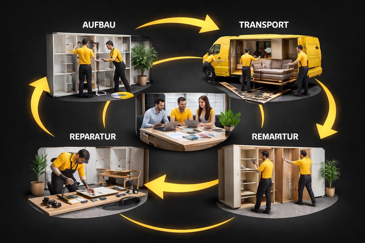 Möbel Service Leistungsspektrum