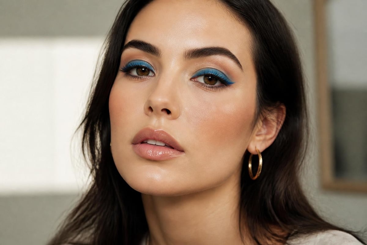 Korean eye makeup color theory