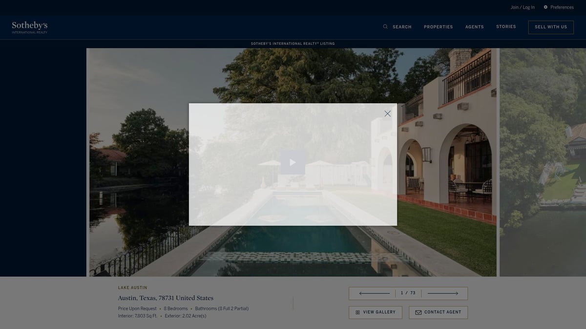 7 Must-See Luxury Texas Real Estate Listings in 2026 - Villa Serena on Lake Austin &ndash; Gated Waterfront Sanctuary