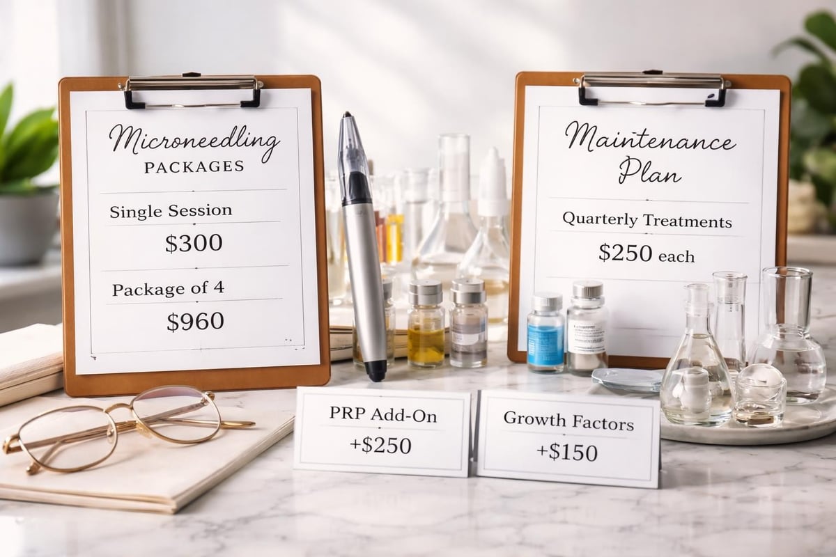 Microneedling treatment packages