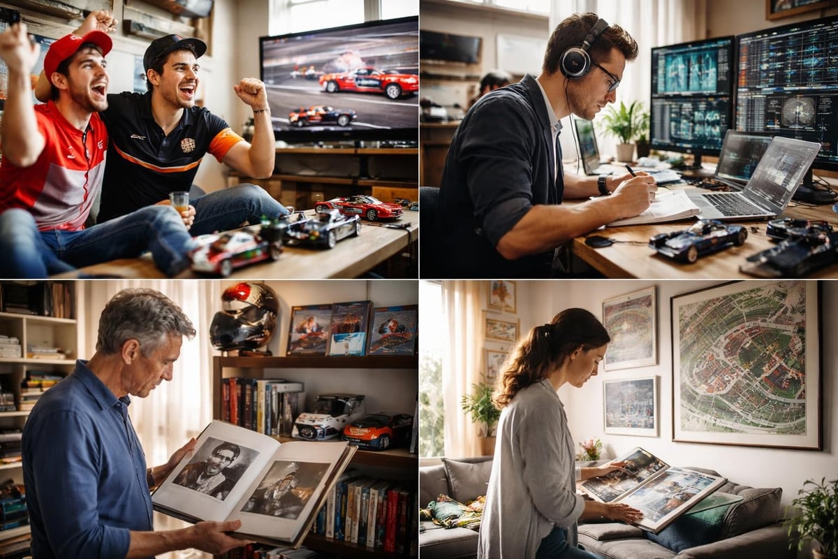 F1 fan profiles