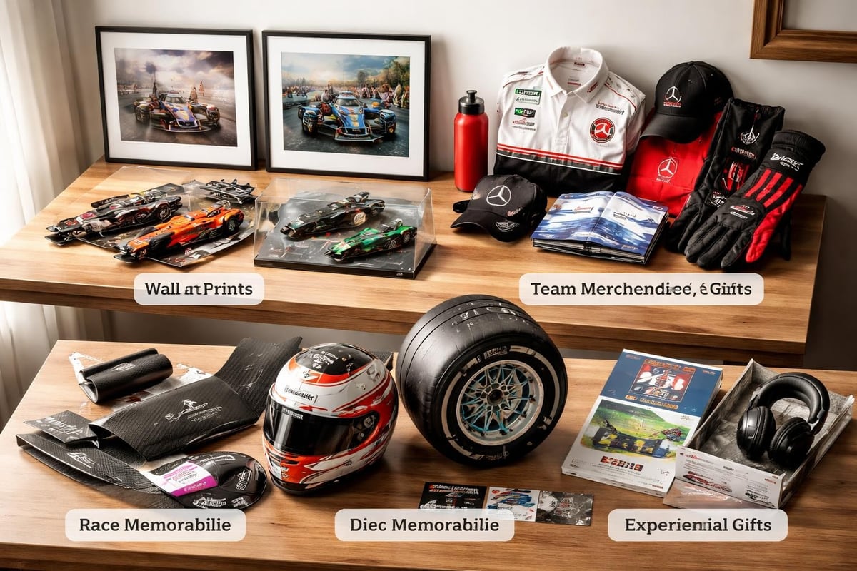F1 collectibles categories