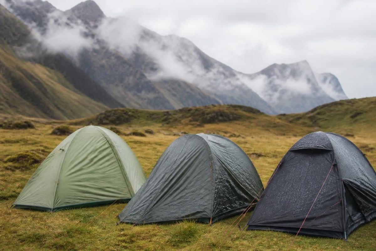 Tent fabric comparison