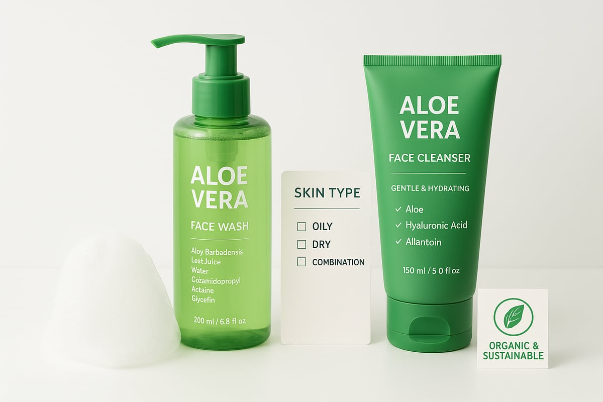 アロエベラ洗顔料の選び方:初心者が知るべきポイント