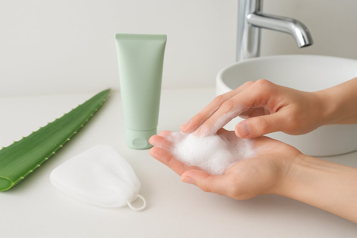 アロエベラ洗顔の正しいやり方:初心者向けステップガイド
