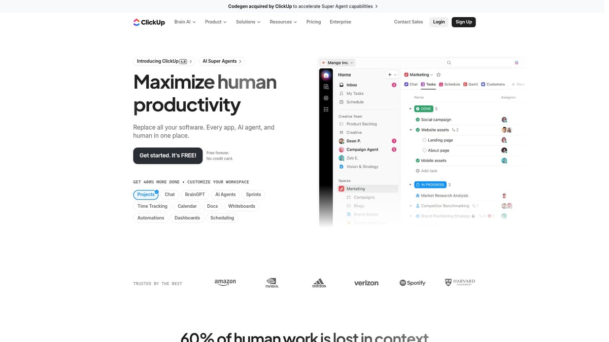 9 Essential Saas Product Companies to Watch in 2026 - ClickUp