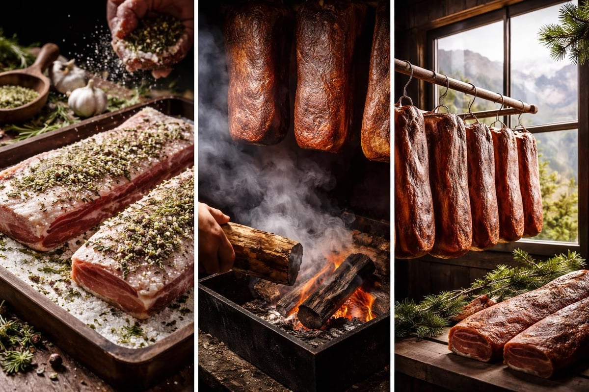 Tiroler Speck Herstellungsprozess