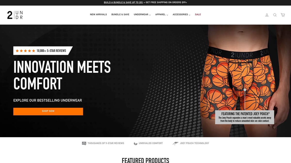 9 Essential Fitness Underwear Picks for 2025 Athletes - 2UNDR Power Shift Boxer Brief