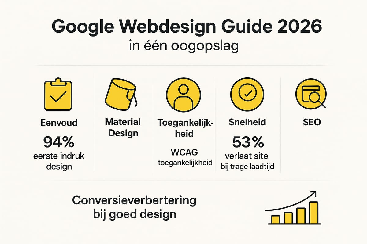 Google Webdesign Guide 2026: Richtlijnen en Principes