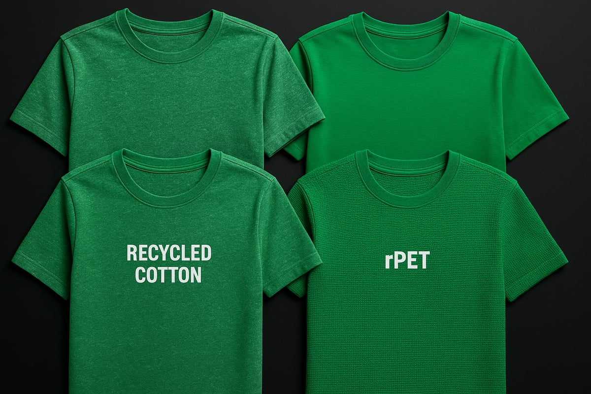 Kierrätysmateriaalien tyypit ja ominaisuudet brändipaidoissa