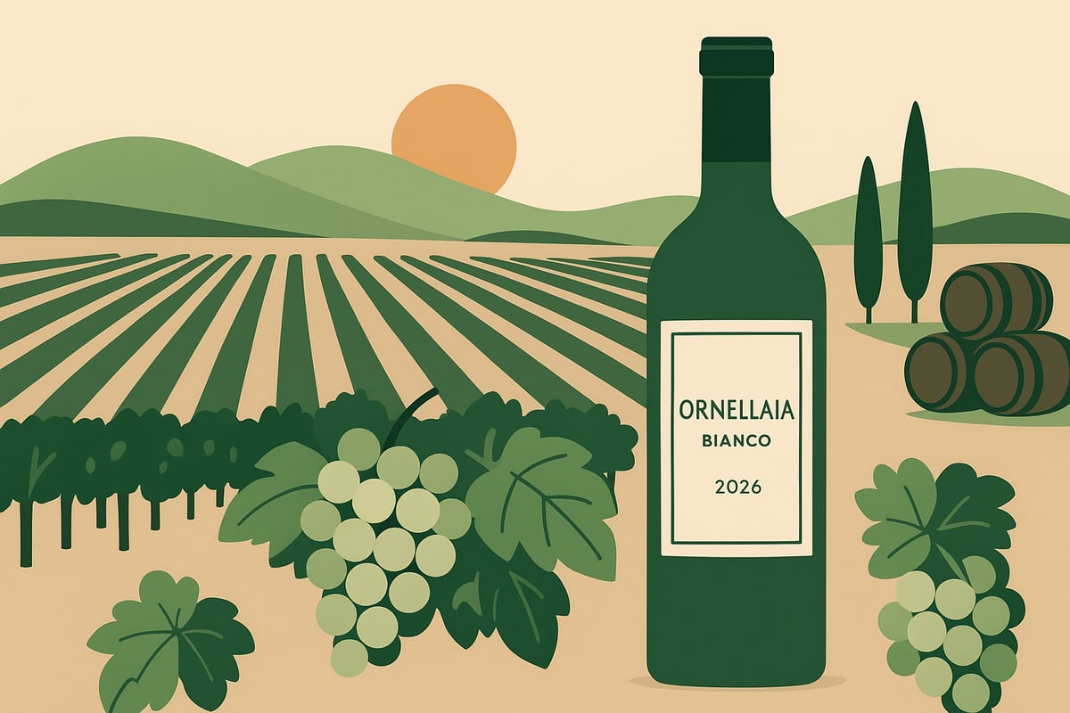 Ornellaia Bianco 2026: Caratteristiche, Vitigni e Produzione