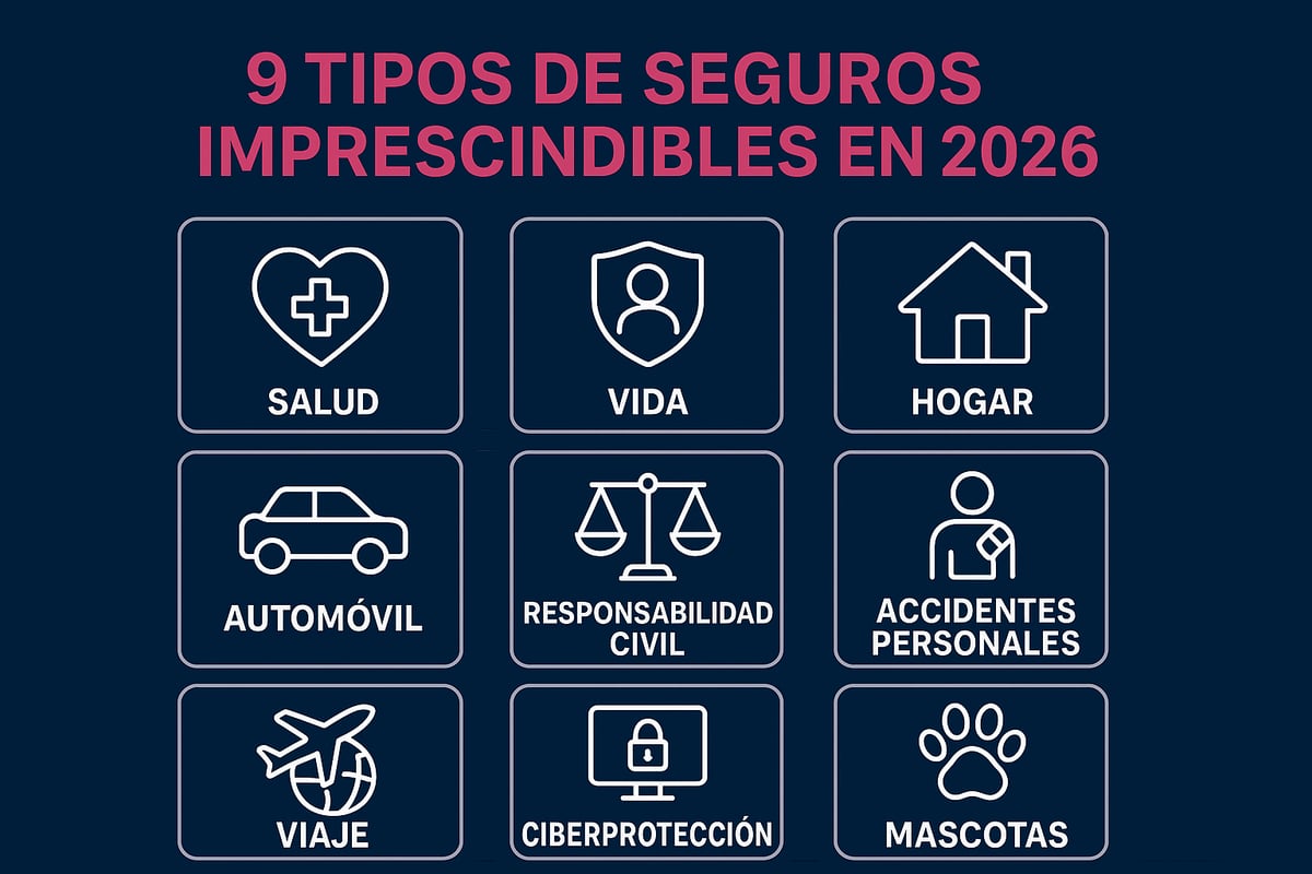 9 Tipos De Seguros Imprescindibles Que Debes Conocer En 2026 2 Los 9 Tipos De Seguros Imprescindibles Que Debes Conocer En 2026
