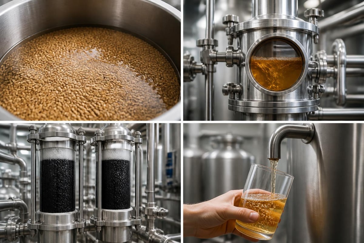 Processus de décaféination à l'eau suisse