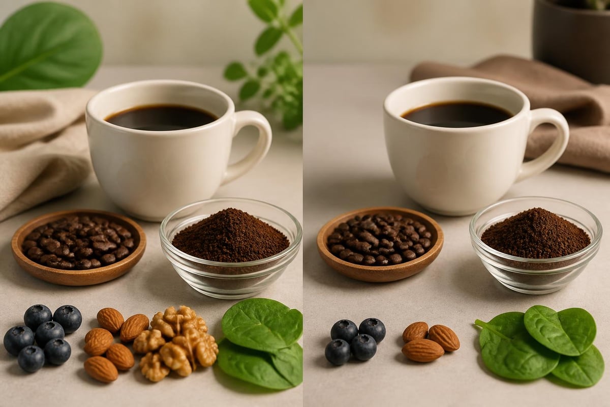 Composition nutritionnelle du café décaféiné