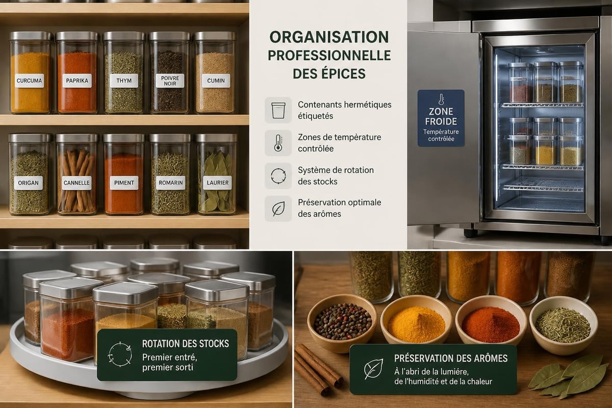 Système de conservation des épices