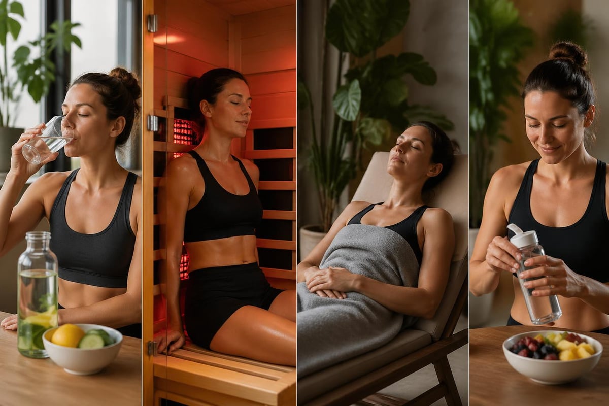 Sauna detox protocol timeline