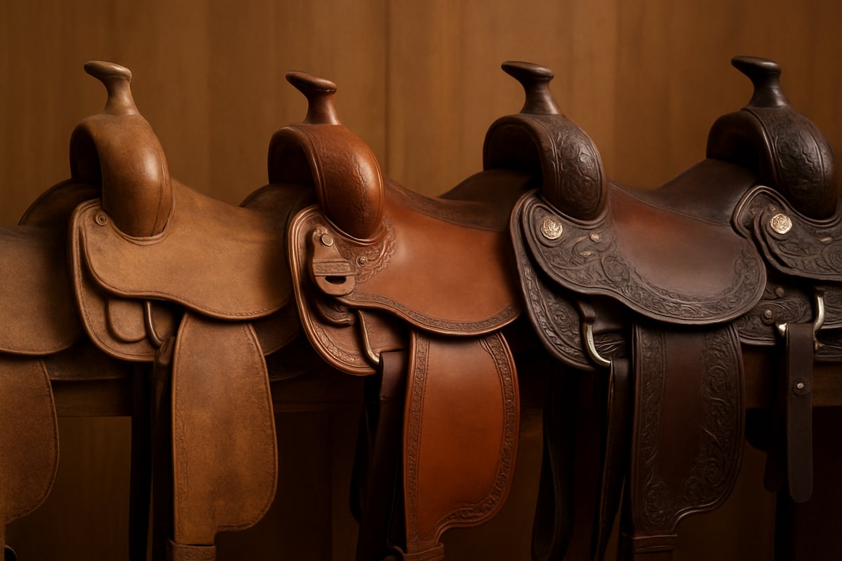 Historical Evolution and Types of Western Saddles