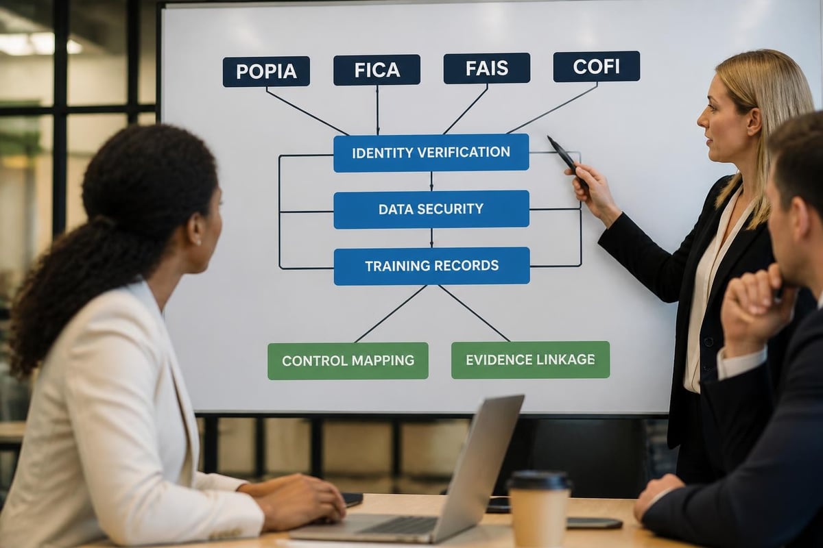 Multi-framework compliance mapping