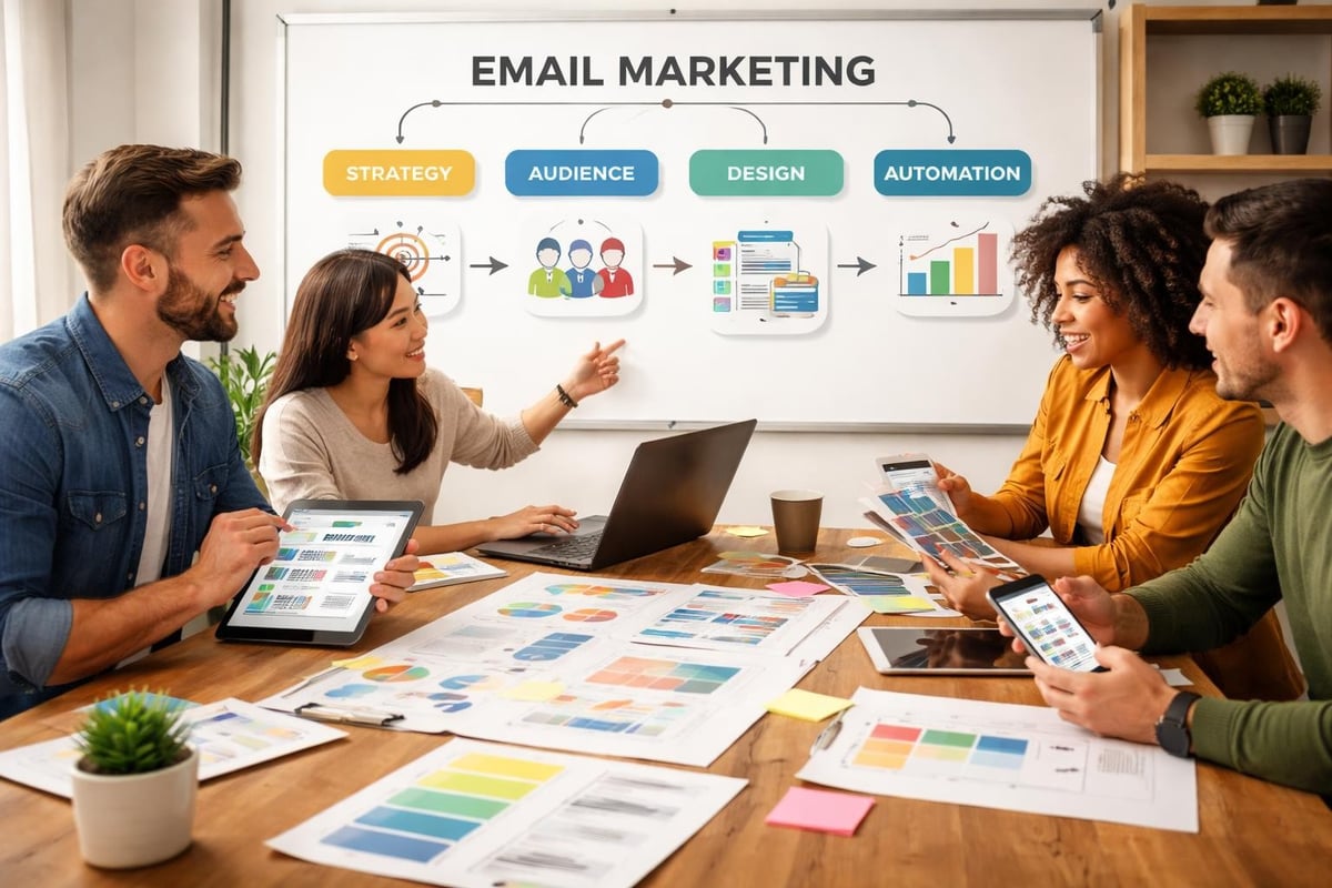 Email campaign workflow