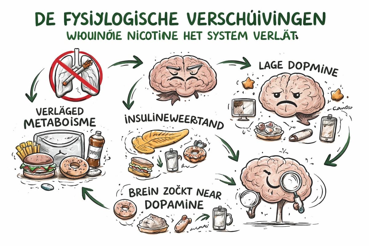 Biologische veranderingen na stoppen met roken
