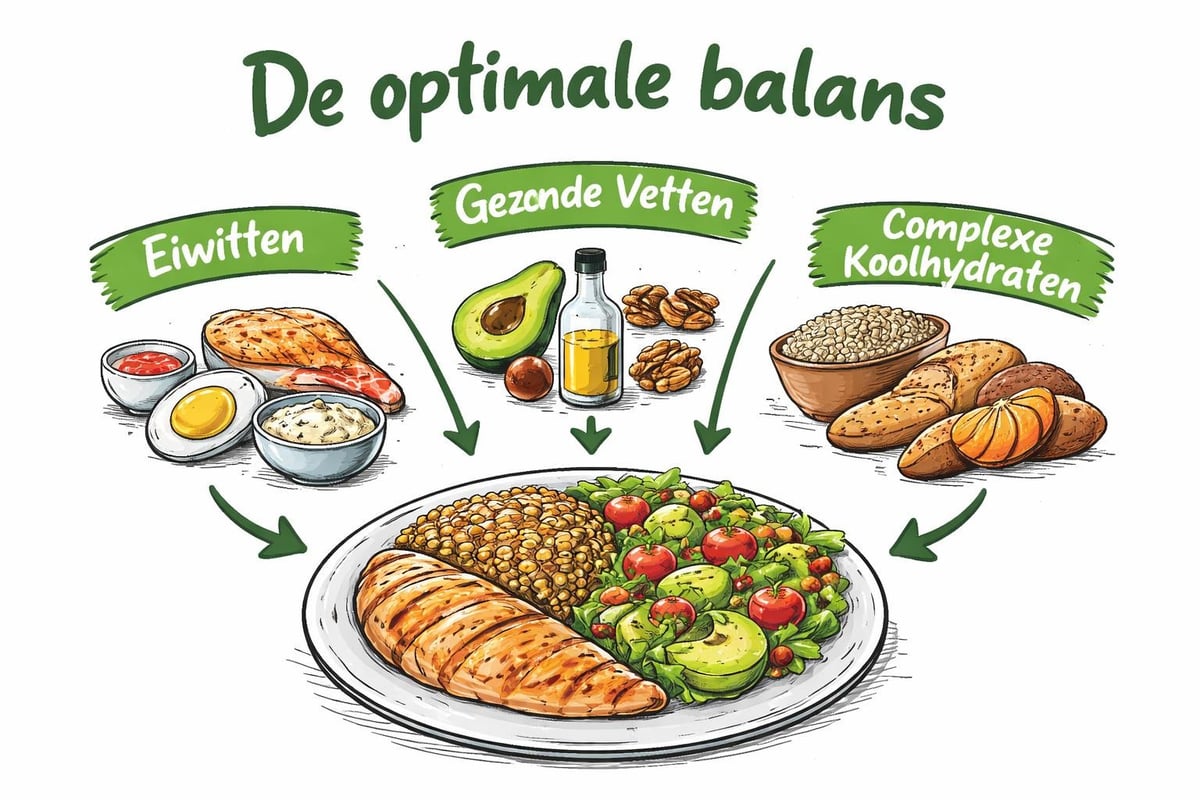 Maaltijdsamenstelling voor stabiele bloedsuiker