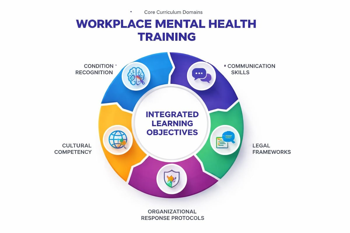 Mental health awareness training components