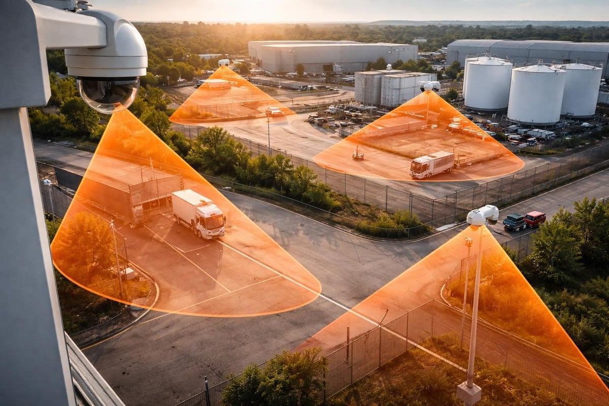 Strategic camera coverage