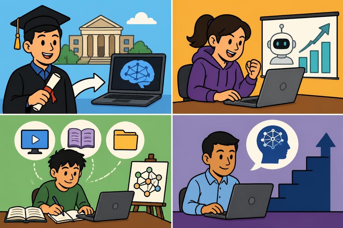 Education pathways comparison